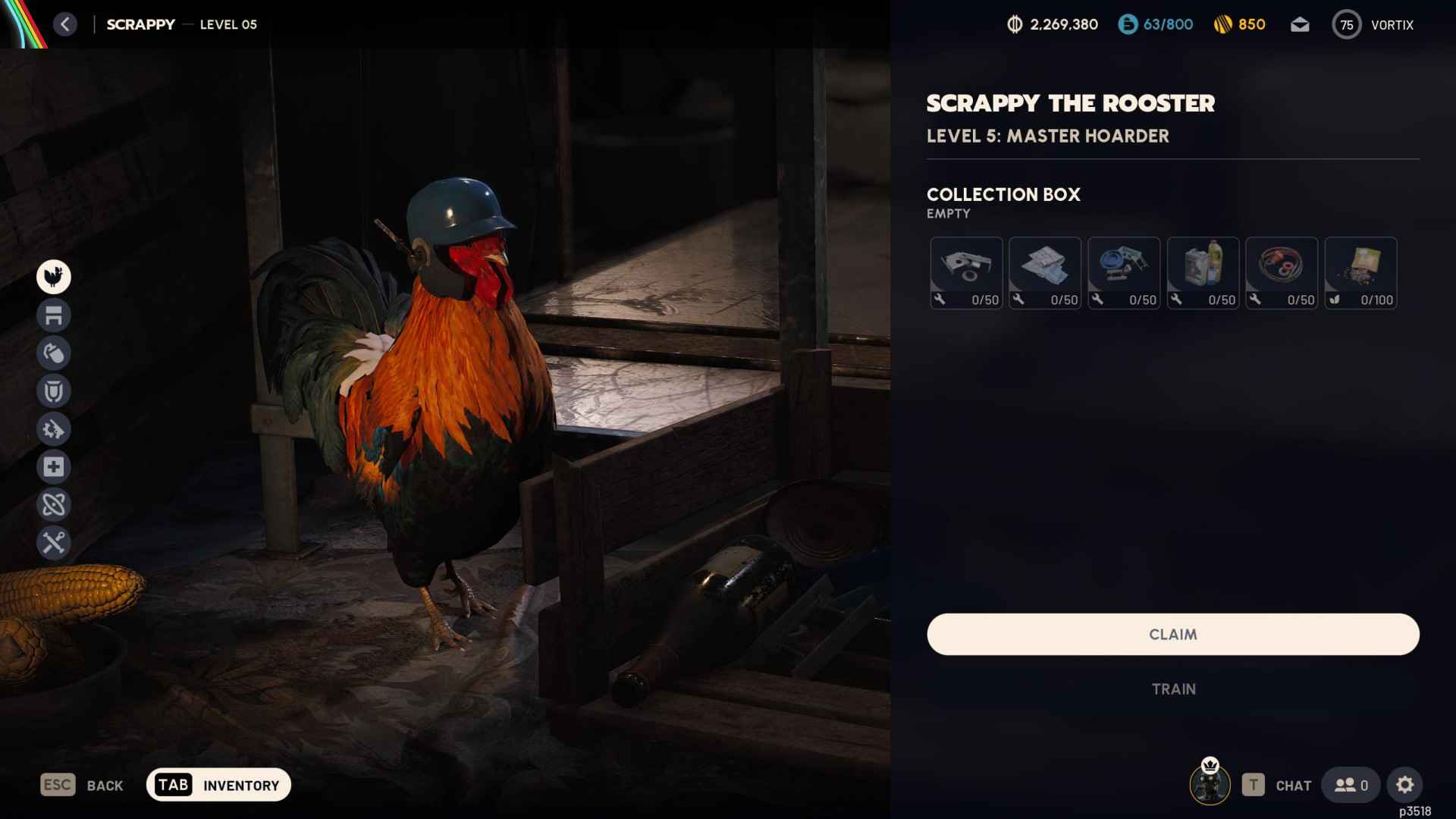 Level 75 Account | 68 Blueprints | Max Stash | Max Workshops | 2.2M Coins | 850 Raider Tokens | Full Access