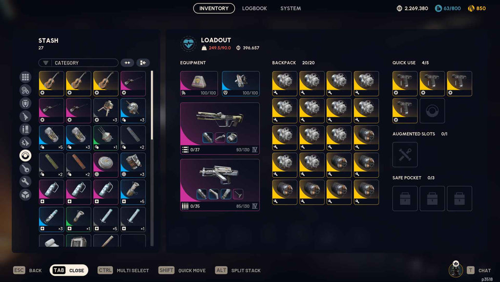 Level 75 Account | 68 Blueprints | Max Stash | Max Workshops | 2.2M Coins | 850 Raider Tokens | Full Access