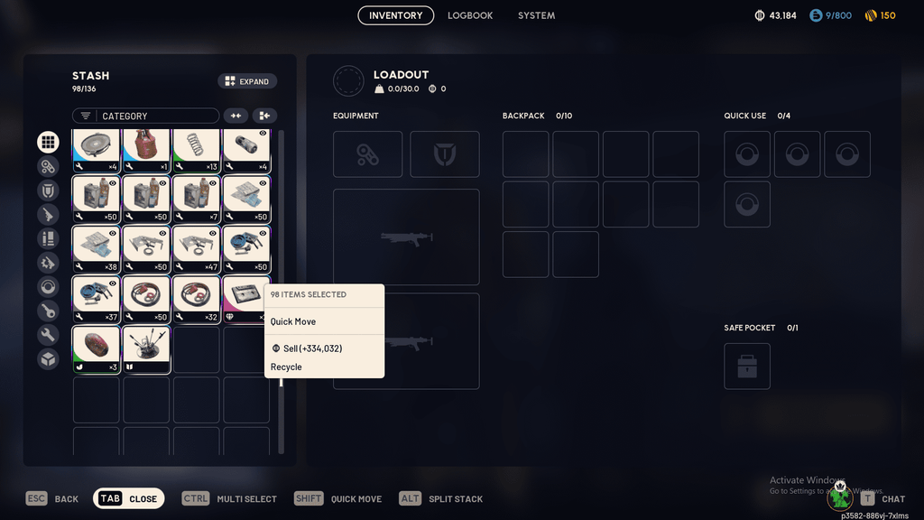 Level 9 Starter Account | Tempest + Vulcano + Torrent Blueprints | 350K Cash | Full Access