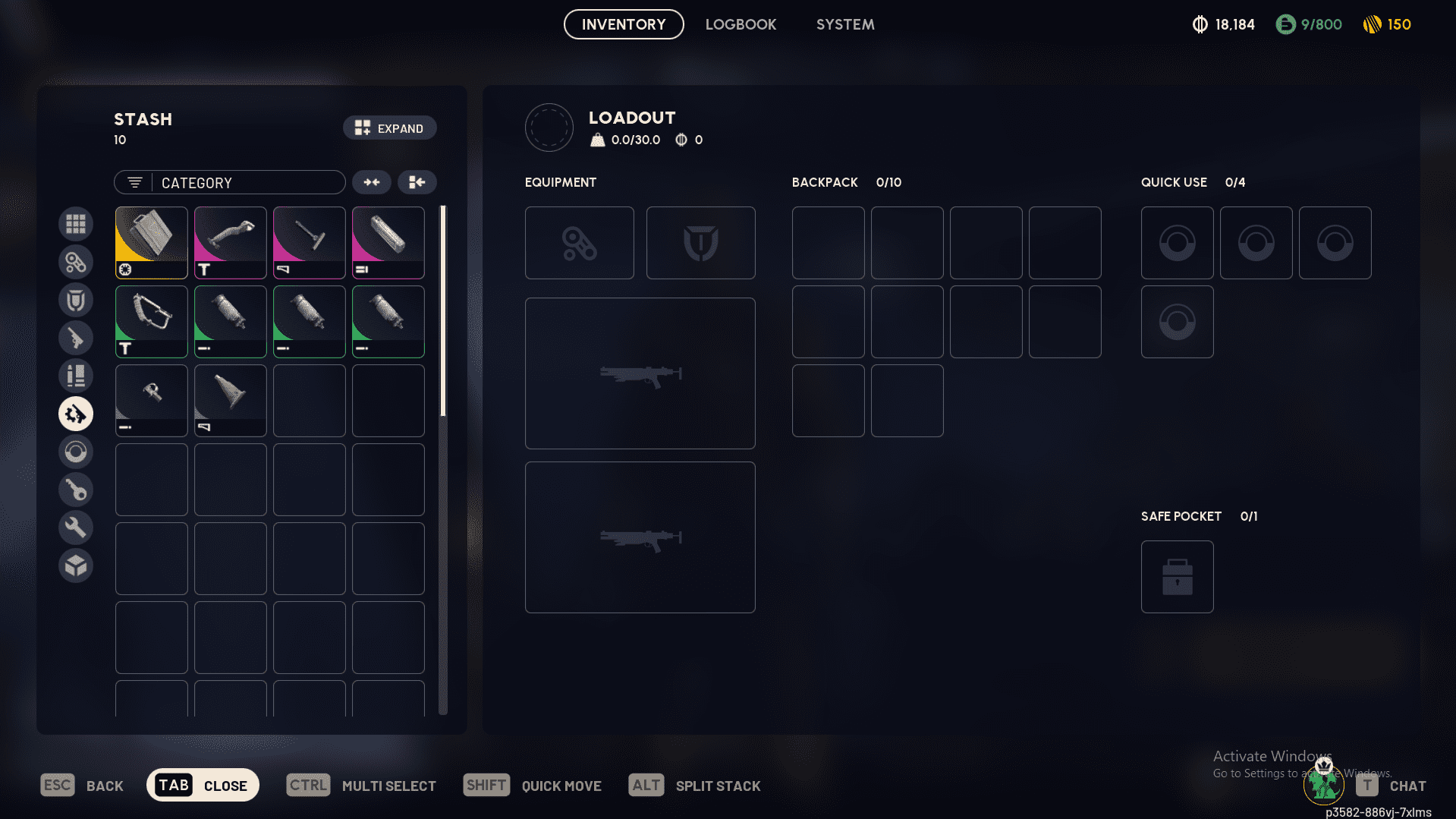 Level 9 Starter Account | Tempest + Vulcano + Torrent Blueprints | 350K Cash | Full Access