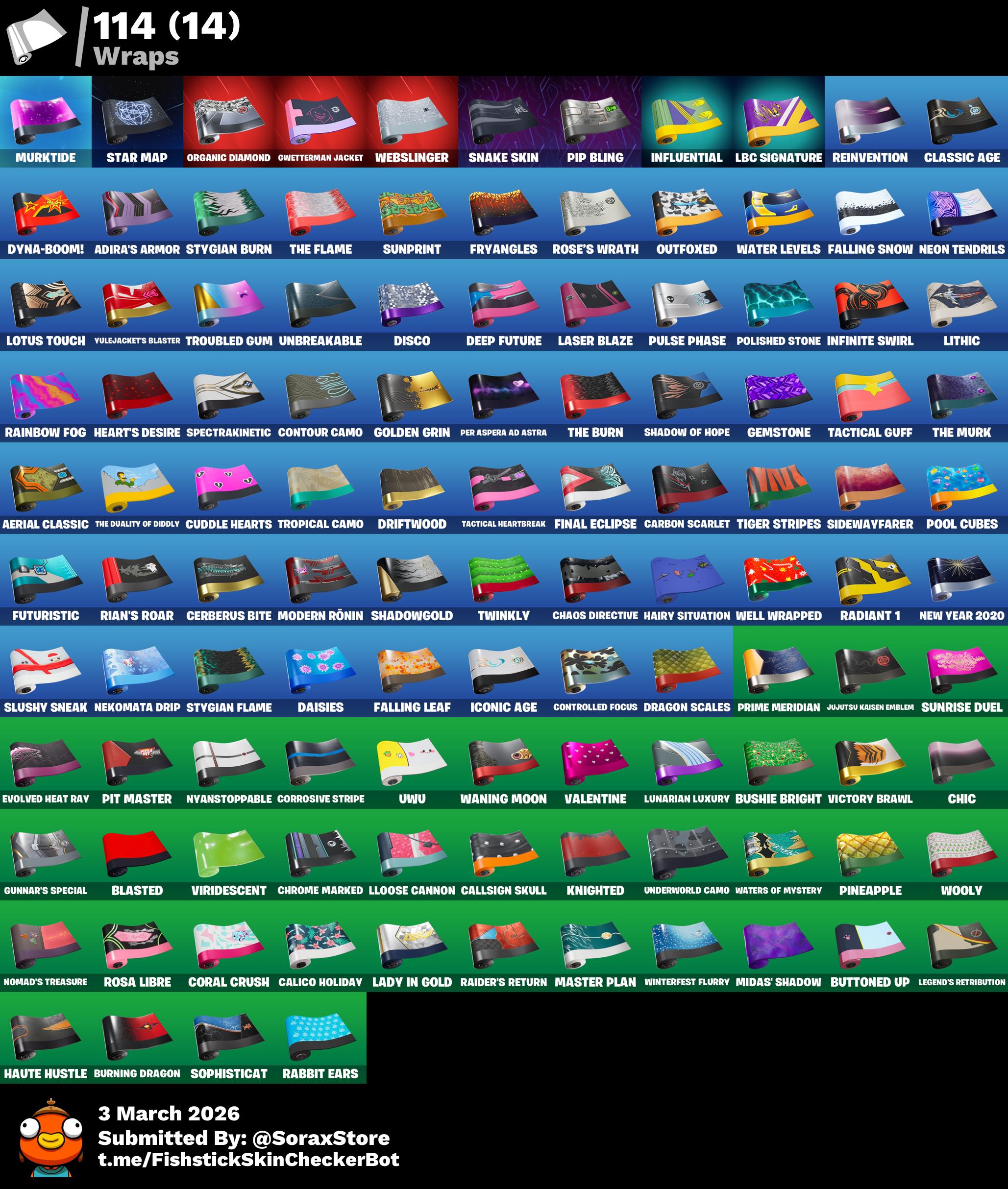 Fortnite OG Account | 131 Skins | OG STW | The Reaper | 450 V-Bucks | Full Access